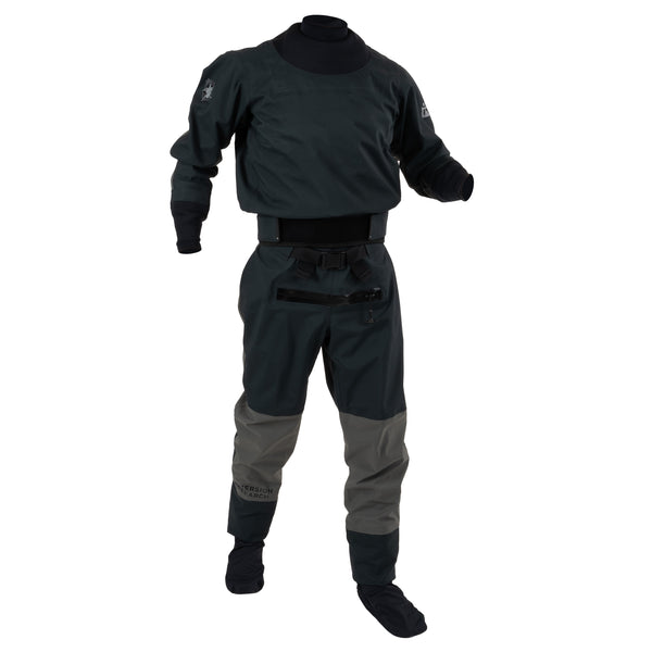Immersion Research Devil's Club Dry Suit in Blackbird Black