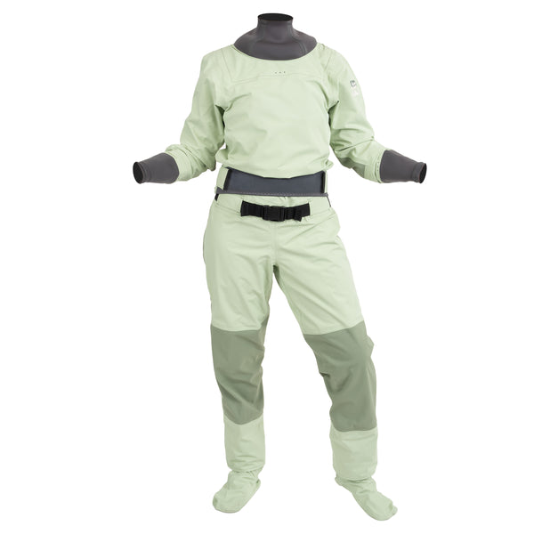 Immersion Research Aphrodite Dry Suit in Pistachio Green