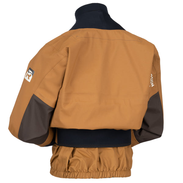 Back view of Immersion Research Devil's Club Dry Top in Wood Thrush