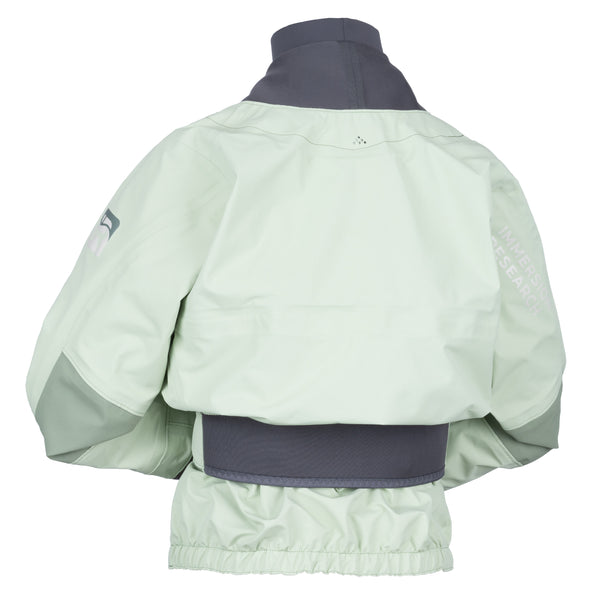 Back view Immersion Research Women's Aphrodite Dry Top in Pistachio