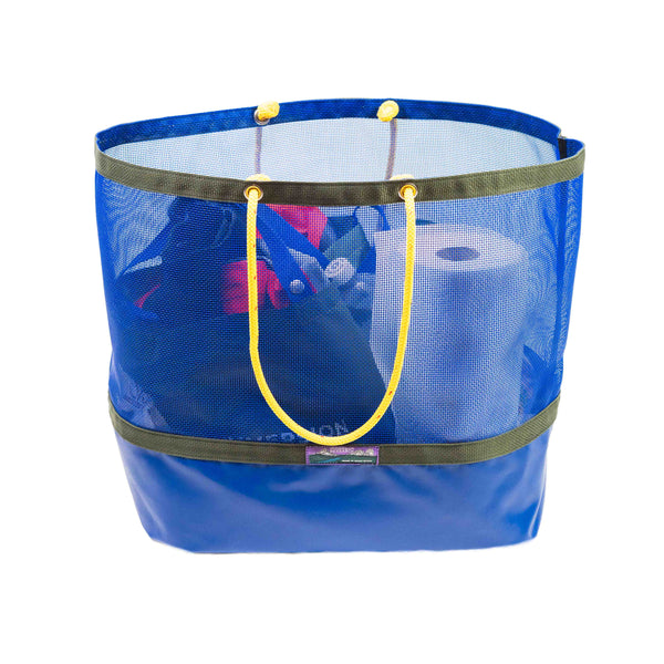 Immersion Research Tote Bag in Blue Olive