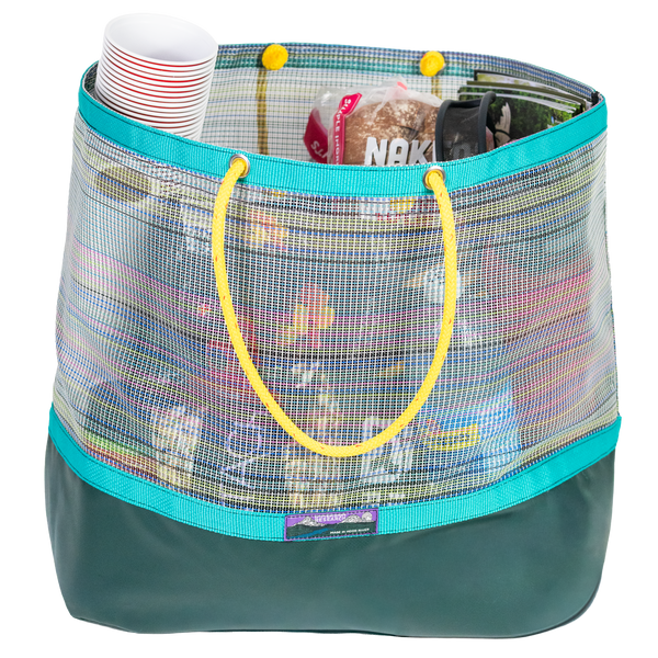 Immersion Research Tote Bag in Green, Teal