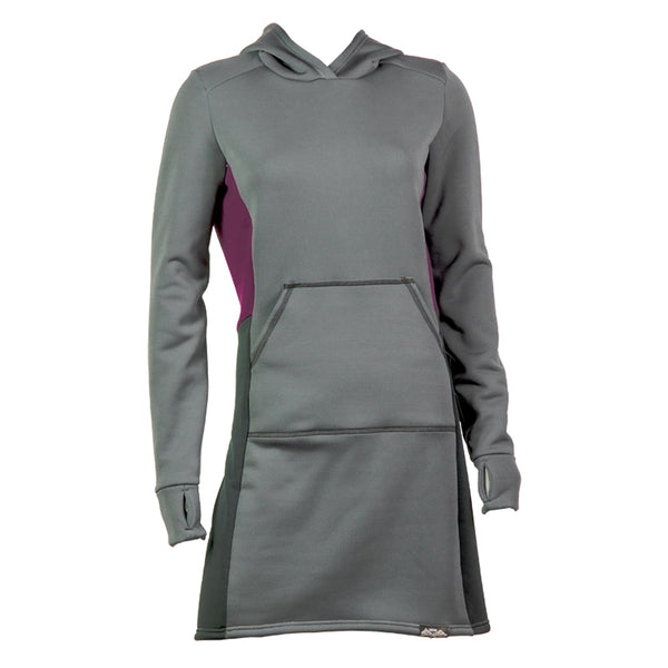 Women's Power Stretch Fleece Dress Gray
