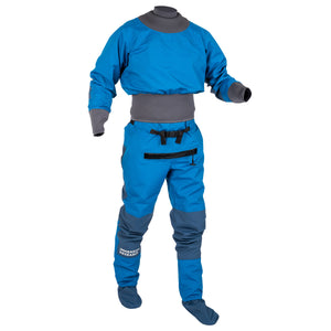 7Figure Dry Suit in Interstellar Blue
