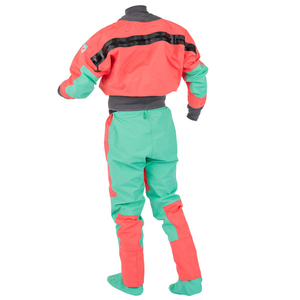 7Figure Dry Suit in Miami Vice Back of Suit