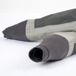 Immersion Research 7Figure Dry Suit in Lunar Dust Gray Wrist Cuff View
