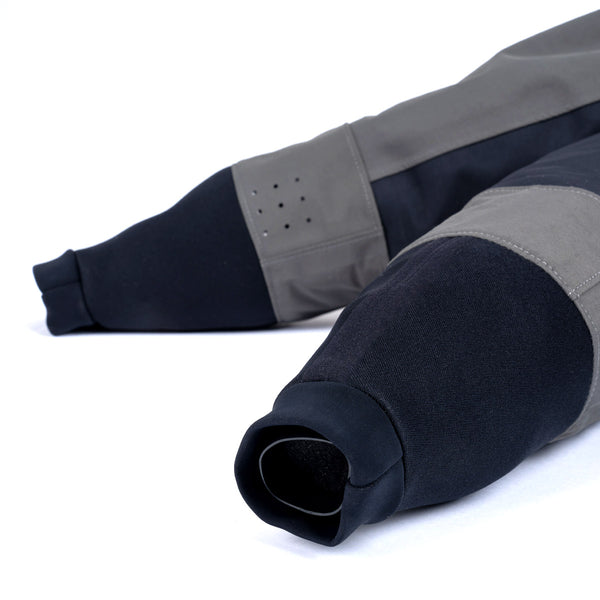 Devil's Club Dry Suit close up of wrists