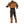 Immersion Research Devil's Club Dry Suit in Wood Thrush Brown Rear View
