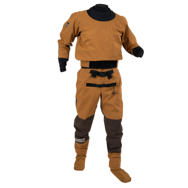 Immersion Research Devil's Club Dry Suit in Wood Thrush Brown