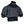 A dark gray and black short-sleeve paddle jacket with a mock neck, displayed on a white background.