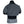  The backside view of short-sleeve paddle jacket in dark grey with neoprene neck and bicep gaskets and a lighter grey tunnel displayed against a white background.