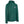 Green hoodie with a brand logo on a white background