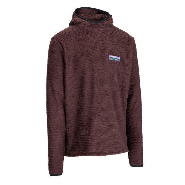 Cranberry hoodie on white background

