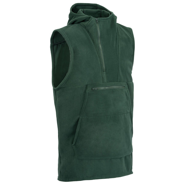 Immersion Research Wind Pro™ Fleece Anorak Vest in Forest Green