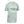 Light green t-shirt with text on a white background