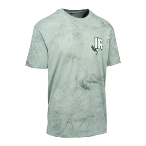 Bleached Green Shirt with IR logo