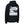 Black hoodie with 'Immersion Research' graphic on the back against a white background