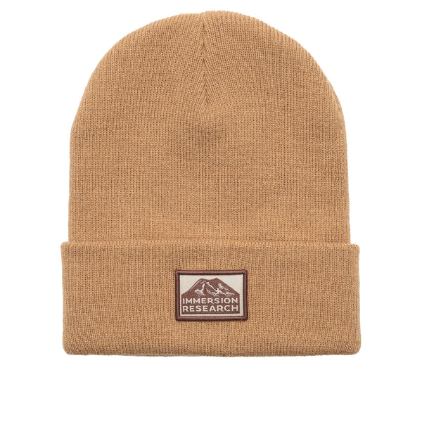 Immersion Research Mountain Beanie in Latte