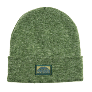 Immersion Research Mountain Beanie in Forest Green