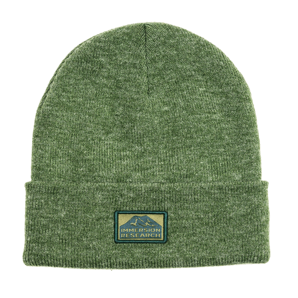 Immersion Research Mountain Beanie in Forest Green