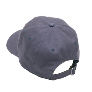 Gray baseball cap on a white background