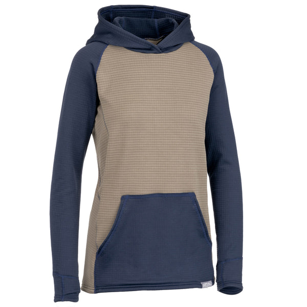 Immersion Research Women's Highwater Hoodie in Gravy Navy