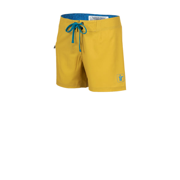 Immersion Research Women's Heshie Boardshorts Dijon Yellow