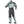 7Figure Dry Suit in Lichen Back of Suit