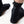 Black neoprene socks with 'Immersion Research' logo worn by a person on a white background