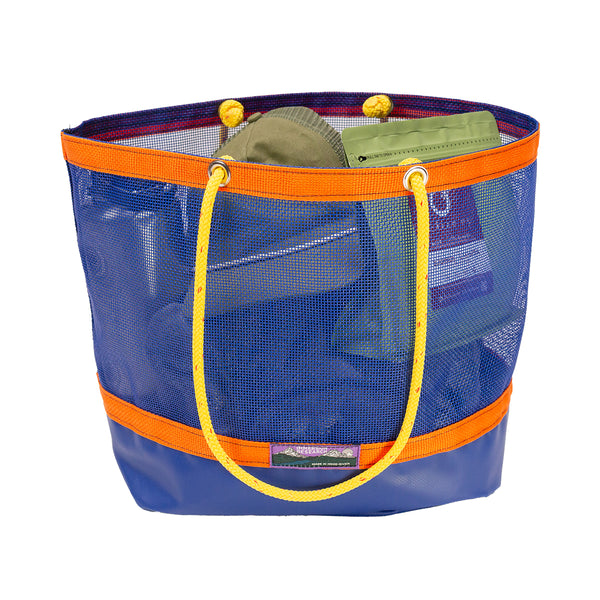 Immersion Research Tote Bag in Blue and Orange