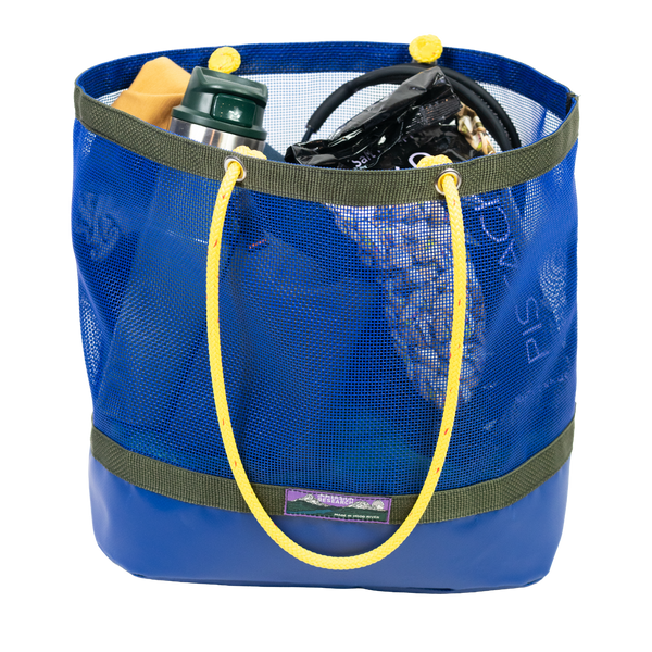 Immersion Research Tote Bag in Blue Olive