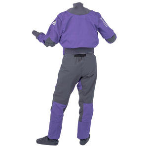 Immersion Research Aphrodite Dry Suit in Purple Drank Back of Suit