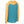 Back of Immersion Research Polartec Power Wool Highwater Hoodie in Ginger Yellow and Peacock Blue