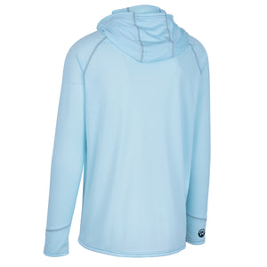 Polartec Power Dry Scorcher Sun Hoodie Sky Blue