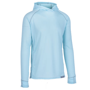 Polartec Power Dry Scorcher Sun Hoodie Sky Blue