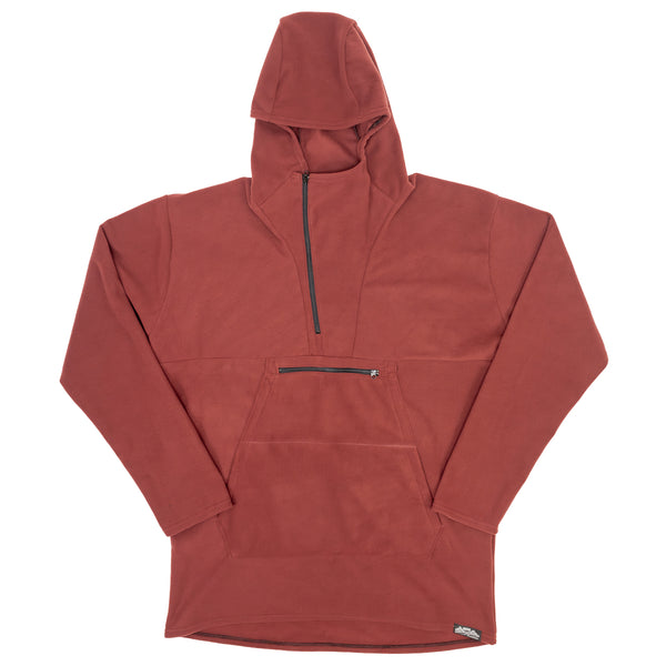 Immersion Research Wind Pro™ Fleece Anorak in Burgundy