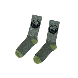 Avocado Green Immersion Research Wool Blend Socks