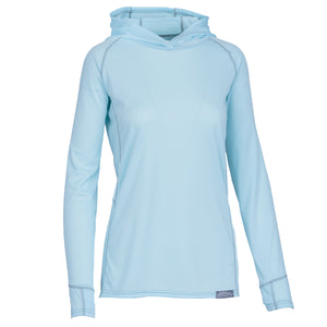 Women's Immersion Research Scorcher Sun Hoodie Sky Blue