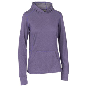 Women's Immersion Research Polartec Power Wool Highwater Hoodie in purple