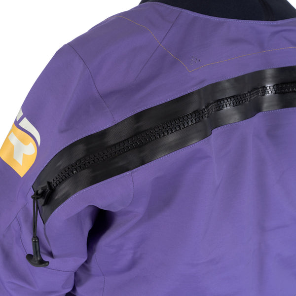 Immersion Research 7figure Dry Suit Purple Drank Rear Entry Zipper