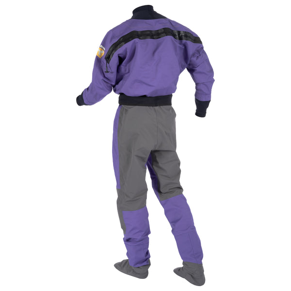 Immersion Research 7figure Dry Suit Purple Drank back
