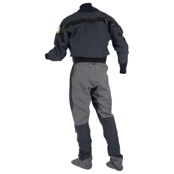 Immersion Research Devil's Club Men's Dry Suit Basalt Black back