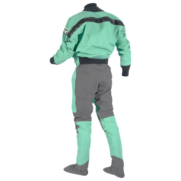 Immersion Research Devil's Club Men's Dry Suit Electric Green back