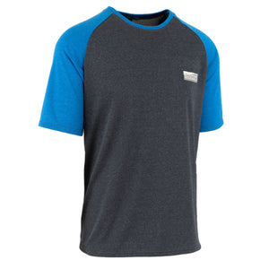 Immersion Research Short Sleeve Gravitee Technical Shirt Blue and Gray
