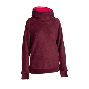 Immersion Research Polartec High Loft Fleece Women's Hoodie Chicory Red