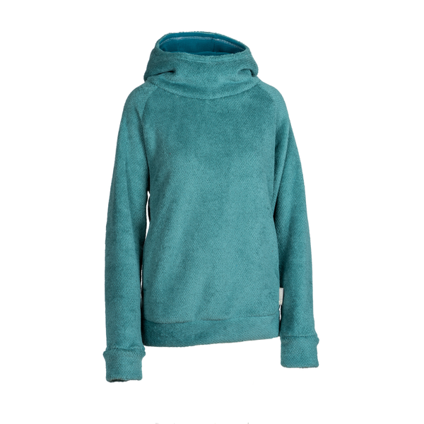 Immersion Research Polartec High Loft Fleece Women's Hoodie Dusty Jade Green