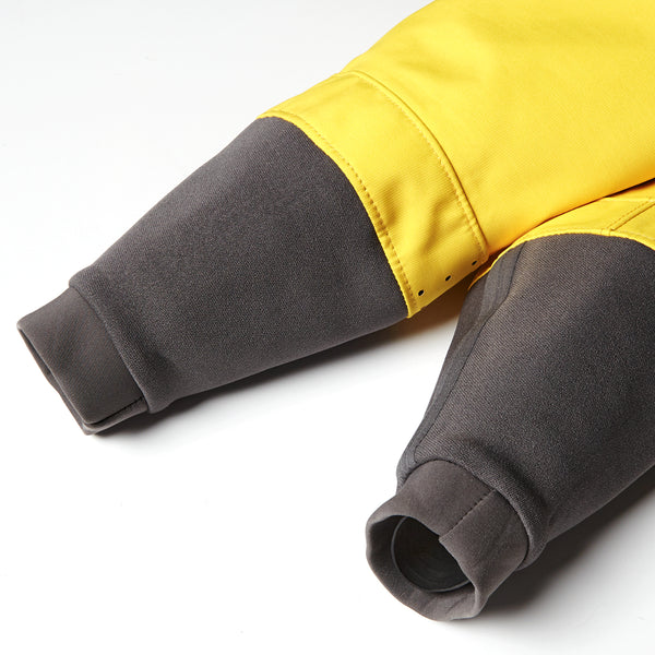 7figure Men's Dry Suit Dawn Patrol Yellow Neoprene Cuffs