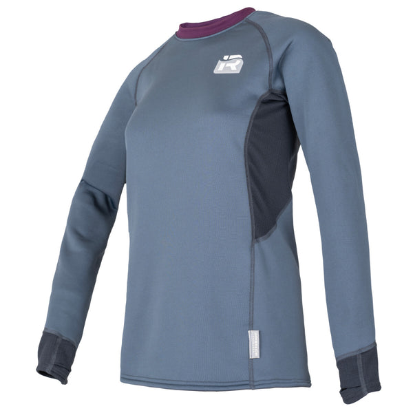 Immersion Research Women's Polartec Susitna Fleece Pullover Blue/Maroon/Black