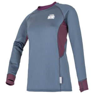 Immersion Research Women's Polartec Susitna Fleece Pullover Blue/Maroon