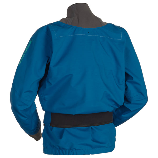 Immersion Research Women's Aphrodite Kayak Dry Top Twilight Blue Back